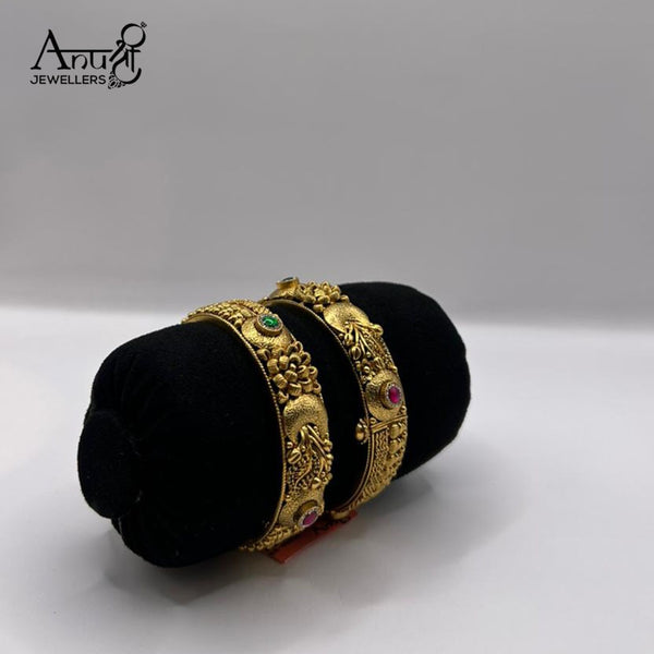 Gold Polish Bangle (62.870 grams)