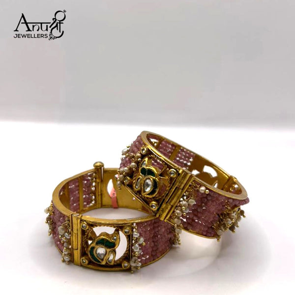 Gold Polish Bangle (128.560 grams)