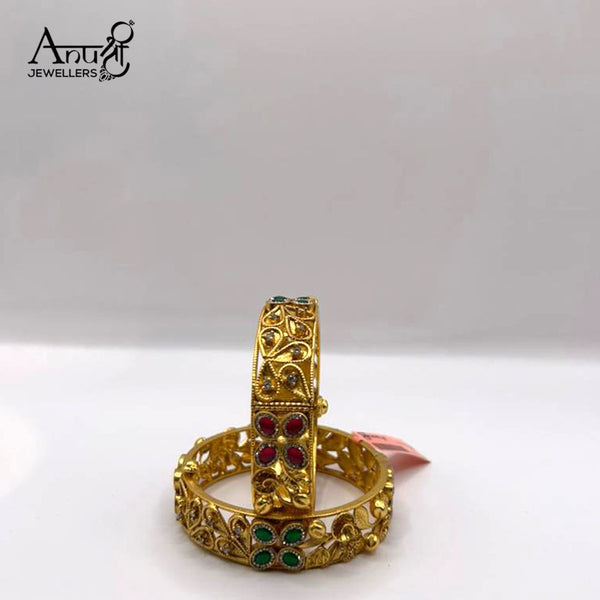 Gold Polish Bangle (86.570 grams)